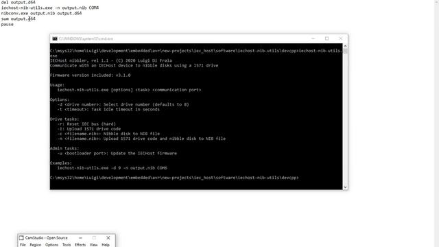 Nibbling a disk with IECHost and a 1571 drive (update) смотреть онлайн