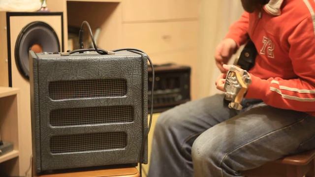 diy Fender 5c1-like amp from scrap parts (Гитарный усилитель из говна и палок) смотреть онлайн