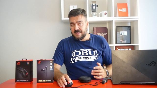 Мышка и гарнитура ASUS ROG Gladius III и ASUS ROG Cetra II / Арстайл /