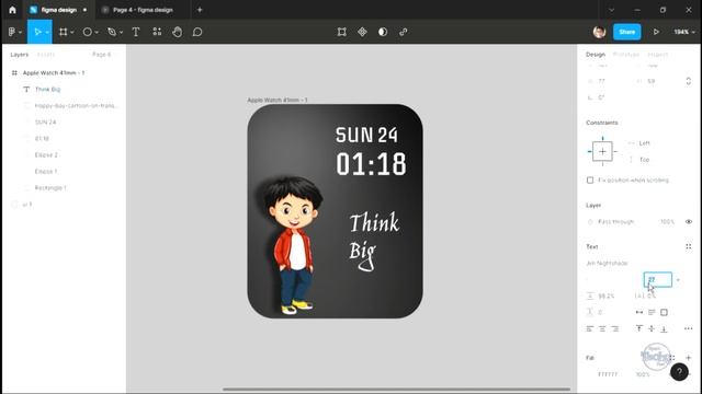 Figma UI Design : Get started to design a Smart Watch using figma(2022) смотреть онлайн