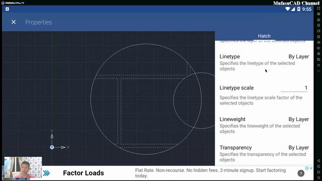 GnaCAD Hatch Command Basic Tutorial For Beginner смотреть онлайн