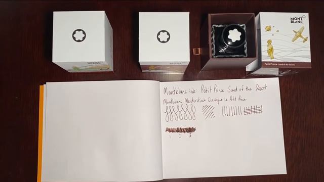 Fountain Pen Ink -  Montblanc  - Petit Prince: Sand Of The Desert