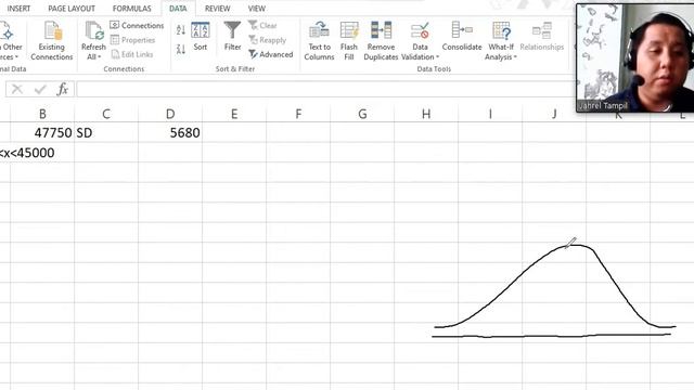 Application of the Normal Distribution (using Microsoft Excel) Part 1: Area in Between (1) смотреть онлайн