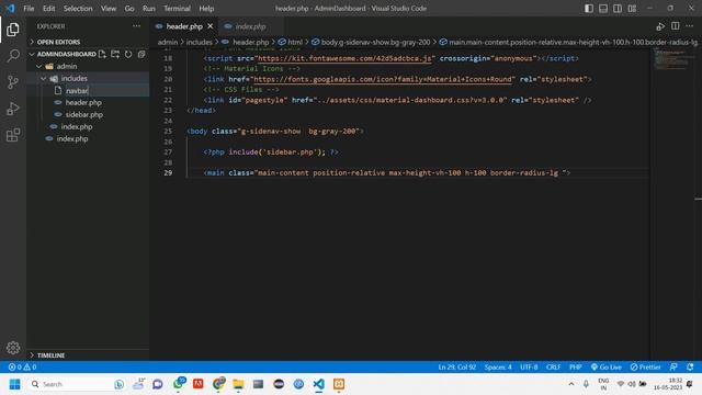 PHP ADMIN PANEL-1 : How to Integrate Admin panel into project and set-up files in PHP смотреть онлайн