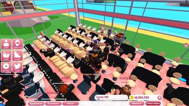 #1 PLAYER - i COMPLETED My Salon ROBLOX (BEST LAYOUT) смотреть онлайн