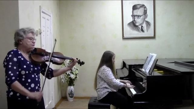 Заровнятных Диана. Ф.Лещинская "ПОЛЬКА"(аккомпанемент). смотреть онлайн