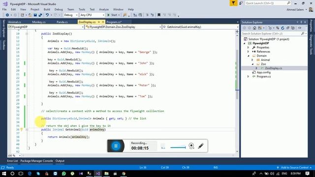 Flyweight Design Pattern using C# смотреть онлайн