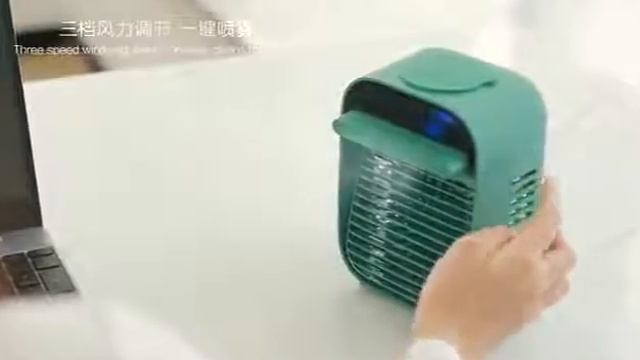 Xiaomi ecological chain products Portable air conditioner fan смотреть онлайн