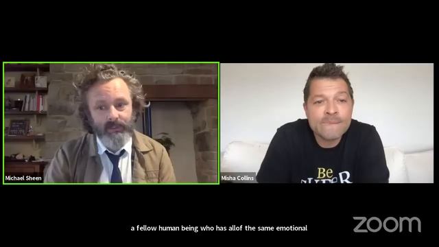 #SuperGood Live with Michael Sheen & Misha Collins смотреть онлайн