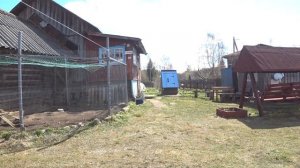 4 МАЯ - ОЧЕНЬ ХОЛОДНО / ФУНДАМЕНТ ИЗ БРУСА ПОД ТЕПЛИЦУ