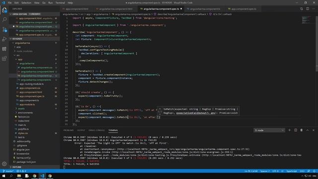 Introduction to Angular Karma on Windows смотреть онлайн