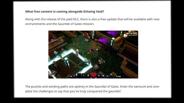 Gauntlet OF GALES free content details! ECHOING VOID DLC! Minecraft Dungeons смотреть онлайн