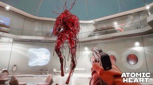 Босс: «ПЛЮЩ» (Дрожь земли)  Atomic Heart  «Атомное сердце»