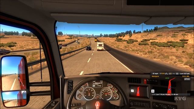 American Truck Simulator - California to Nevada | Gameplay (PC HD) [1080p60FPS] смотреть онлайн