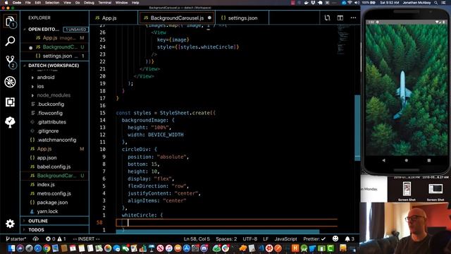 React Native: Build an Image Carousel with auto-scroll смотреть онлайн