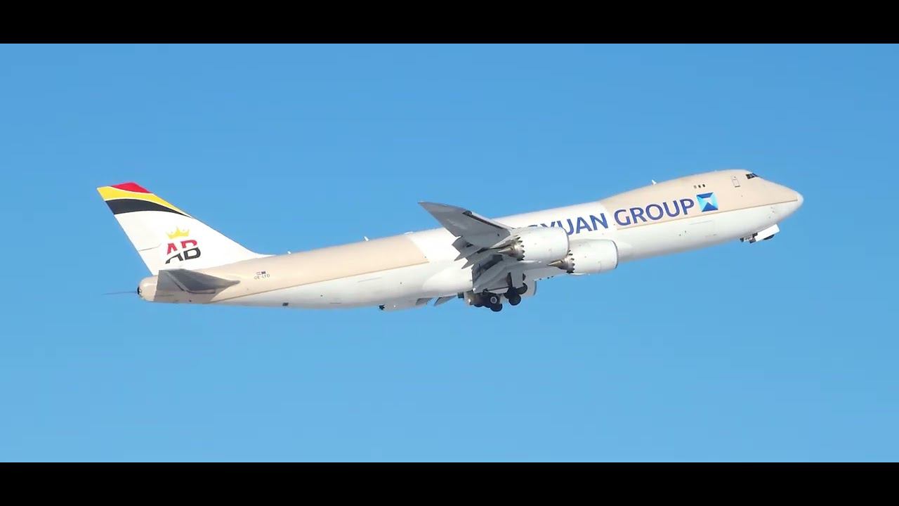 Boeing 747 AirBelgium смотреть онлайн