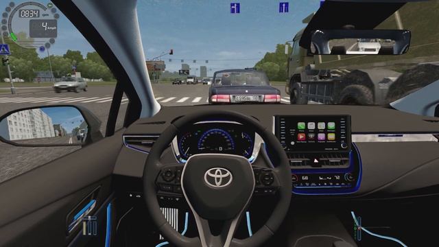 Toyota Corolla Sedan 2019 1.6 [ POV DRIVE | City Car Driving | Normal Driving | Logitech g29 смотреть онлайн