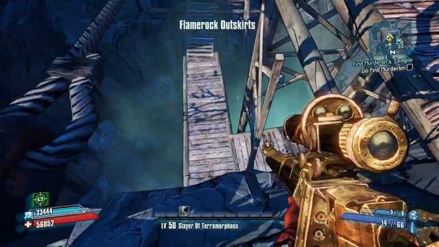 Assault on Dragon Keep - Find Murderlin's Temple Side Quest - Borderlands 2 смотреть онлайн
