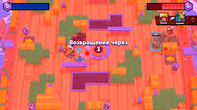 Карим играет Brawl Stars на 5000 кубков,он играет с Леоном смотреть онлайн