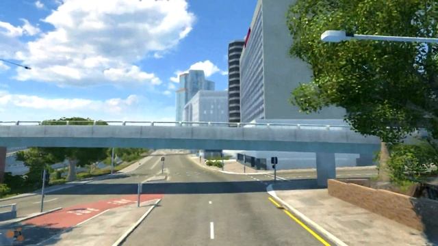 BeamNG DRIVE map Riverside Expressway (BETA) смотреть онлайн