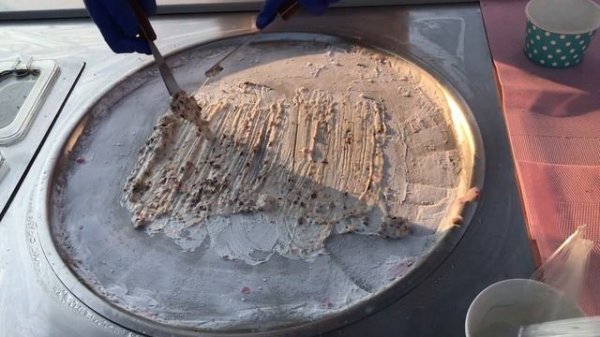 ? Жареное мороженое : Изготовление на фризере #ProLife