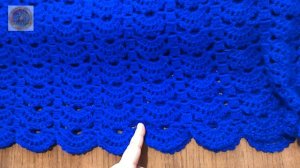 Ура! Супер туника готова! Без швов.  Двусторонняя. Вязание крючком.