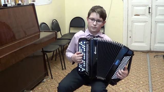 А. Корчевой. Концертная пьеса на тему Б. Мокроусова "Одинокая гармонь" смотреть онлайн