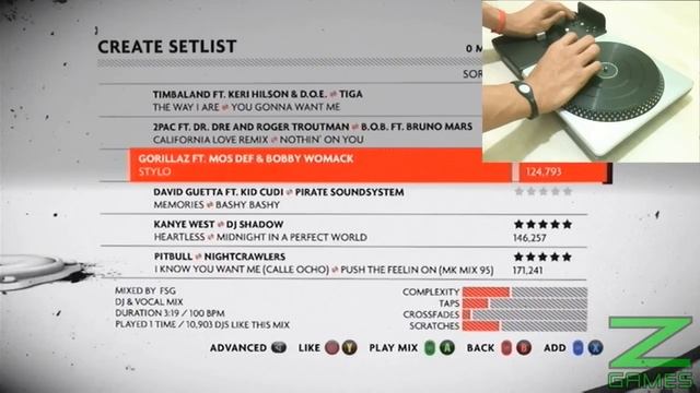 Playthrough Dj Hero 2 + Turntable смотреть онлайн