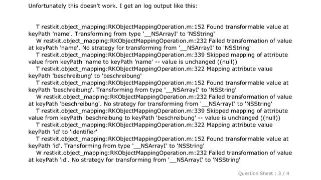 iOS : How to map JSON Arrays in RestKit смотреть онлайн