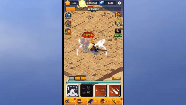 Обзор | Rogue Idle RPG | Андроид игра смотреть онлайн