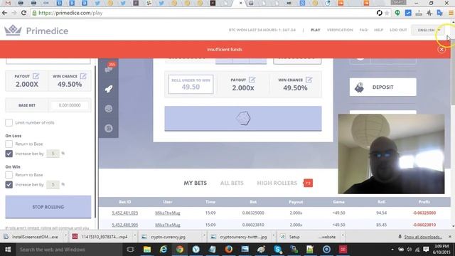 (Primedice Java Bot )Turning 0.2BTC into 1.3BTC with primedice Java Bot 100% guarantee смотреть онлайн
