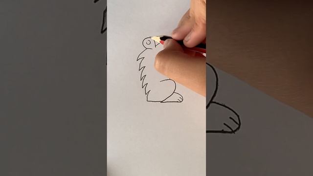 Рисуем милого Ежика?let’s draw a Hedgehog #howtodraw #какнарисовать #детскийрисунок смотреть онлайн