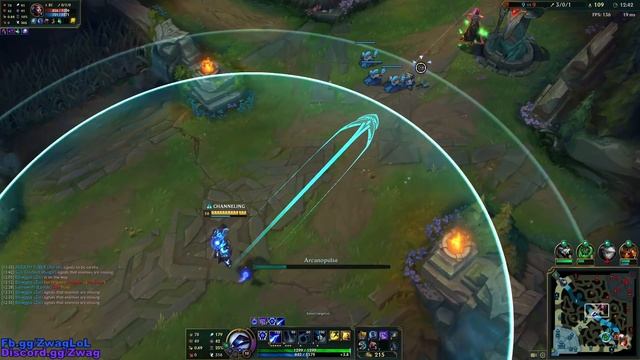 THE MOST OPPRESSIVE EARLY GAME XERATH! ABUSE ABSOLUTE FOCUS RUNE - League of Legends смотреть онлайн