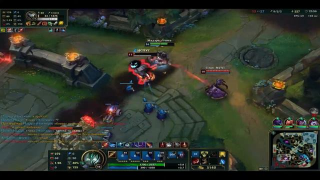 League of Legends Ноктюрн топ (Мадара) смотреть онлайн