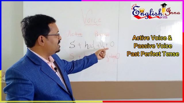 ACTIVE VOICE AND PASSIVE VOICE - PAST PERFECT TENSE смотреть онлайн