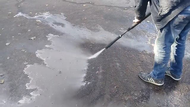 Как работает мойка Karcher K 5 basic смотреть онлайн
