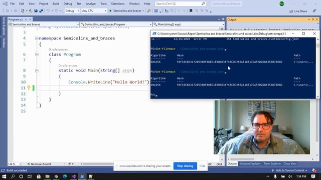 Are single semicolons and empty braces valid in C# ? - C# Gotcha Interview Questions смотреть онлайн