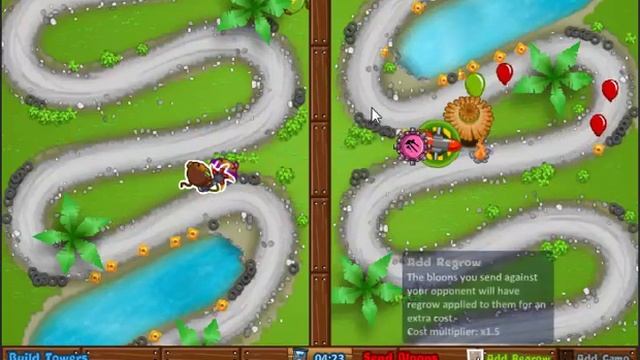 Ryan Zhu vs. Anacondaz/aliensrock50 (Part 1) - Bloons Tower Defense Battles смотреть онлайн