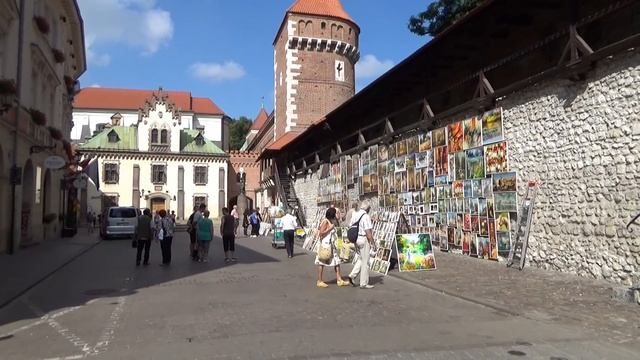 #233 Одна в Кракове. Главная Рыночная площадь днём. Улица святого Яна смотреть онлайн