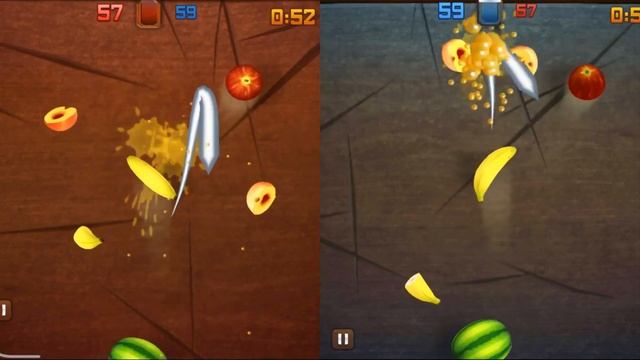 Fruit Ninja : Multiplayer Gameplay Walkthrough Part 3 - Avi GamerFly (iOS & Android) смотреть онлайн