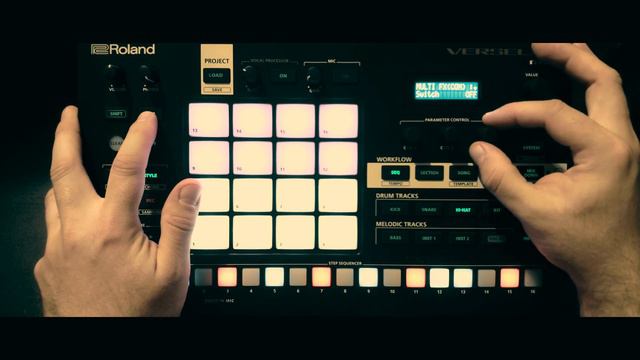 Making Dub Techno With Roland Verselab MV-1. #verselab #mv1 #dawless