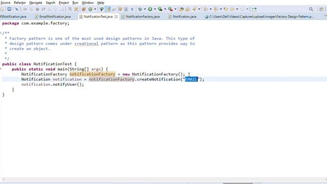 Factory Design Pattern Java Example смотреть онлайн