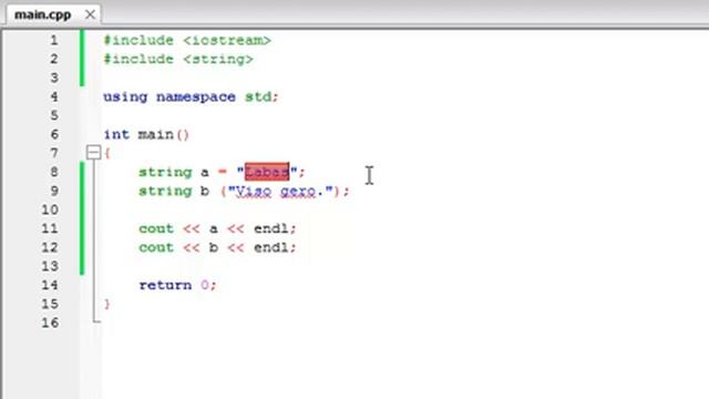 C++ pamokos - 17 - Duomenų tipai ir kintamieji (4 dalis) смотреть онлайн