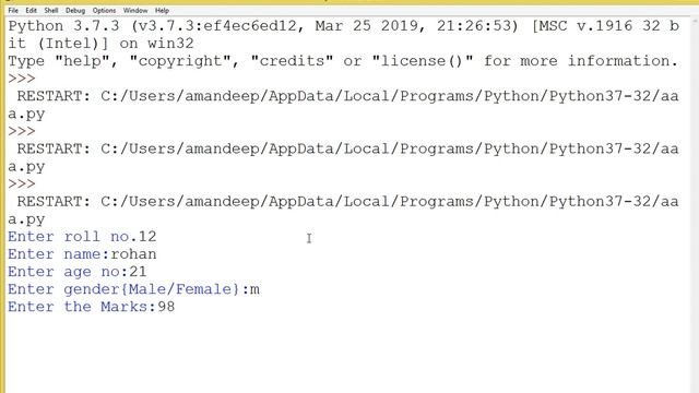 Grade 12: Python with mysql (Input Command) смотреть онлайн