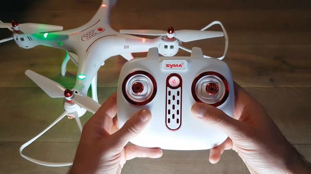Настройки квадрокоптера SYMA X8 Калибровка|Триммирование|Headless mode|Регулировка скорости смотреть онлайн