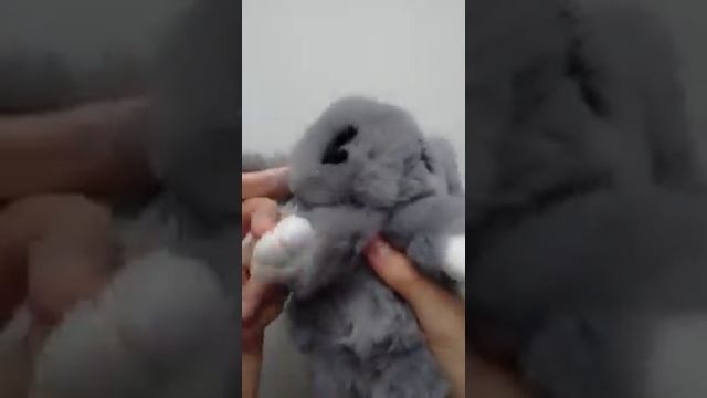 Зайка брелок из натурального меха смотреть онлайн