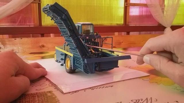 Модель свекло уборочного комбайн РКС-6, модель была сделана мной под заказ! смотреть онлайн