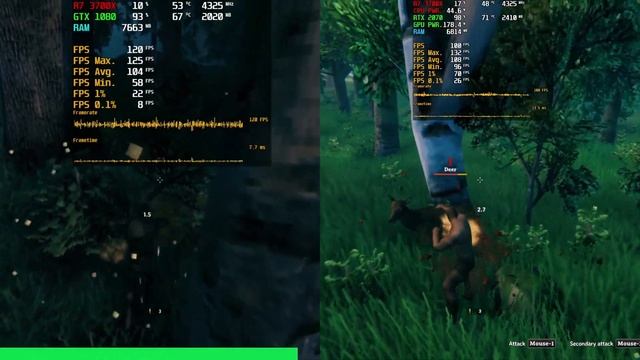 GTX 1080 vs RTX 2070 - Big Difference? смотреть онлайн