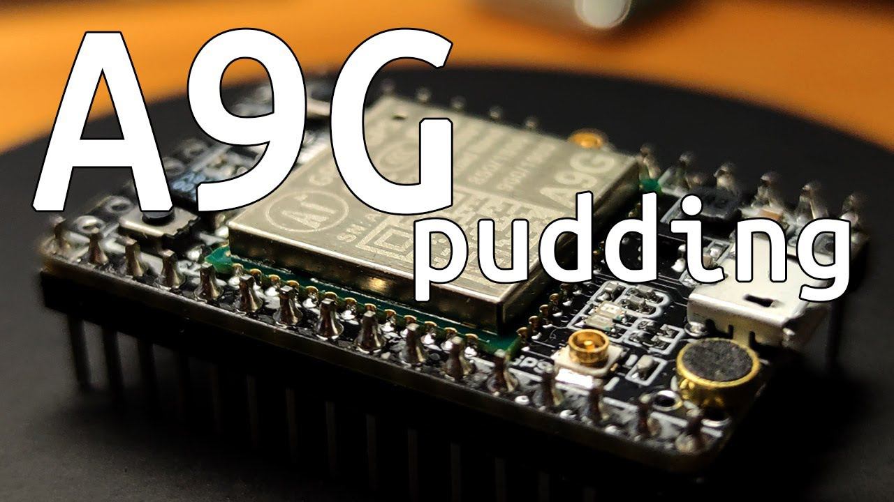 Модуль A9G Pudding. GPRS + GPS. Краткий рассказ