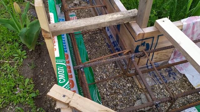 Установили опалубку для заливки фундамента смотреть онлайн